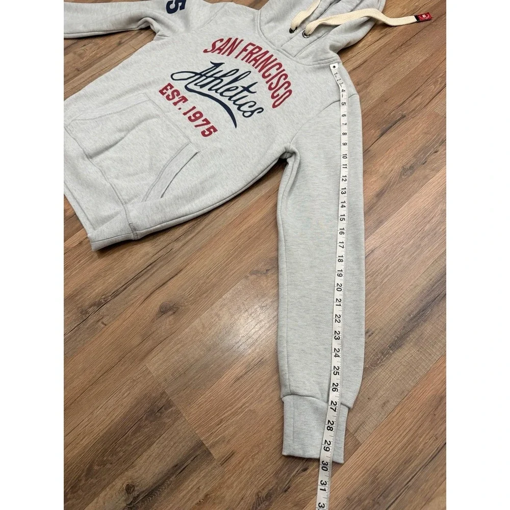 San Francisco Athletics‎ Kids Hoodie Gray California Citywear Est 1975 Youth S